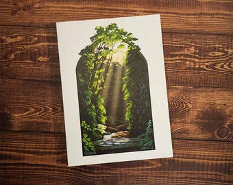 Tarjeta de felicitación de Fern Canyon