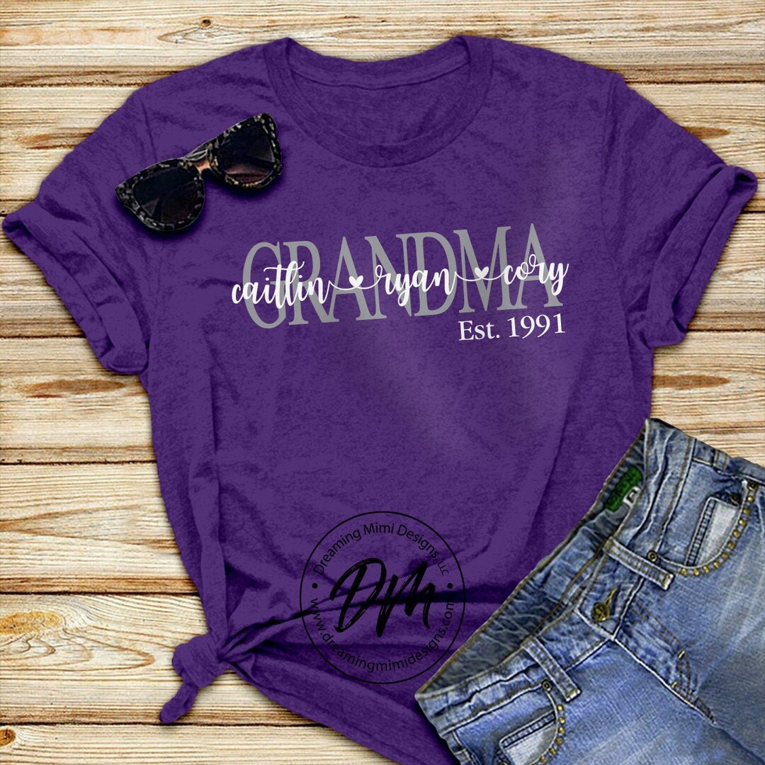 The Best Nana's Are From California YaYa Grannie Mimi TShirt
