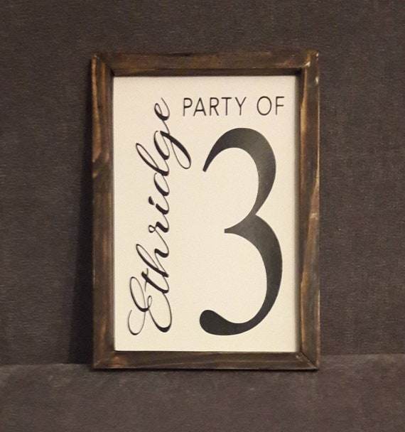 Party of Sign Reverse Canvas Wall Gallery Item Baby 