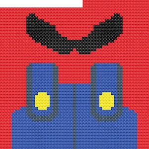 C2C Mario by Cullum Creations