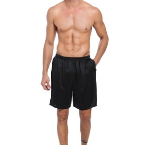 Lepton 100% Mulberry Silk Shorts for Men Relaxed Fitness - Etsy