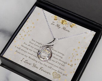 Mother Of The Bride Gift From Daughter Mother Of The Bride Necklace From Bride Gift Mom Of Bride Present To Mom From Bride