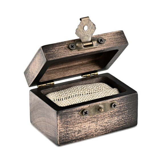 Black wood ring clearance box