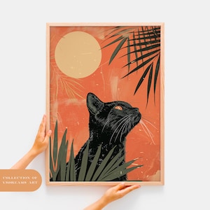 ジョンデリアン John derian 黒猫 アートプレート Astier de Villatte John Derian｜皿・器｜オルネ ド フォイユ