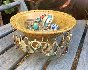 Jewelry Earring Holder, Ceramic Jewelry Holder, Earring Tree, Pottery, Gift, Handmade