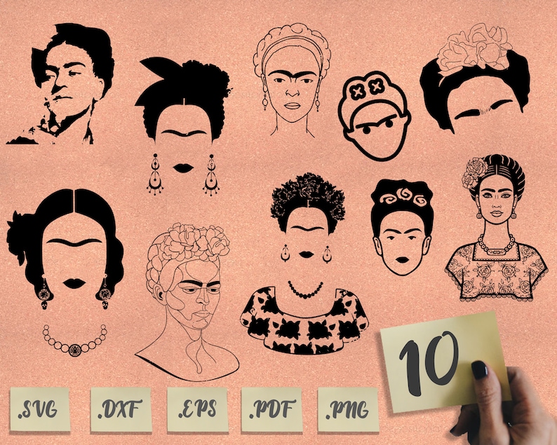 Free Free Baby Frida Kahlo Svg 712 SVG PNG EPS DXF File