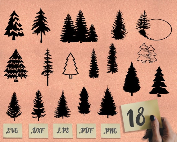 Download Free Pine Tree Svg Christmas Tree Svg Forest Svg Tree Svg Pine Etsy SVG DXF Cut File