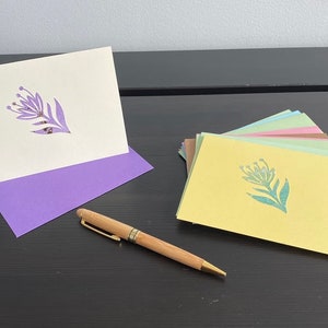 Lily Notecards - Set van 10 - Personalisatie beschikbaar