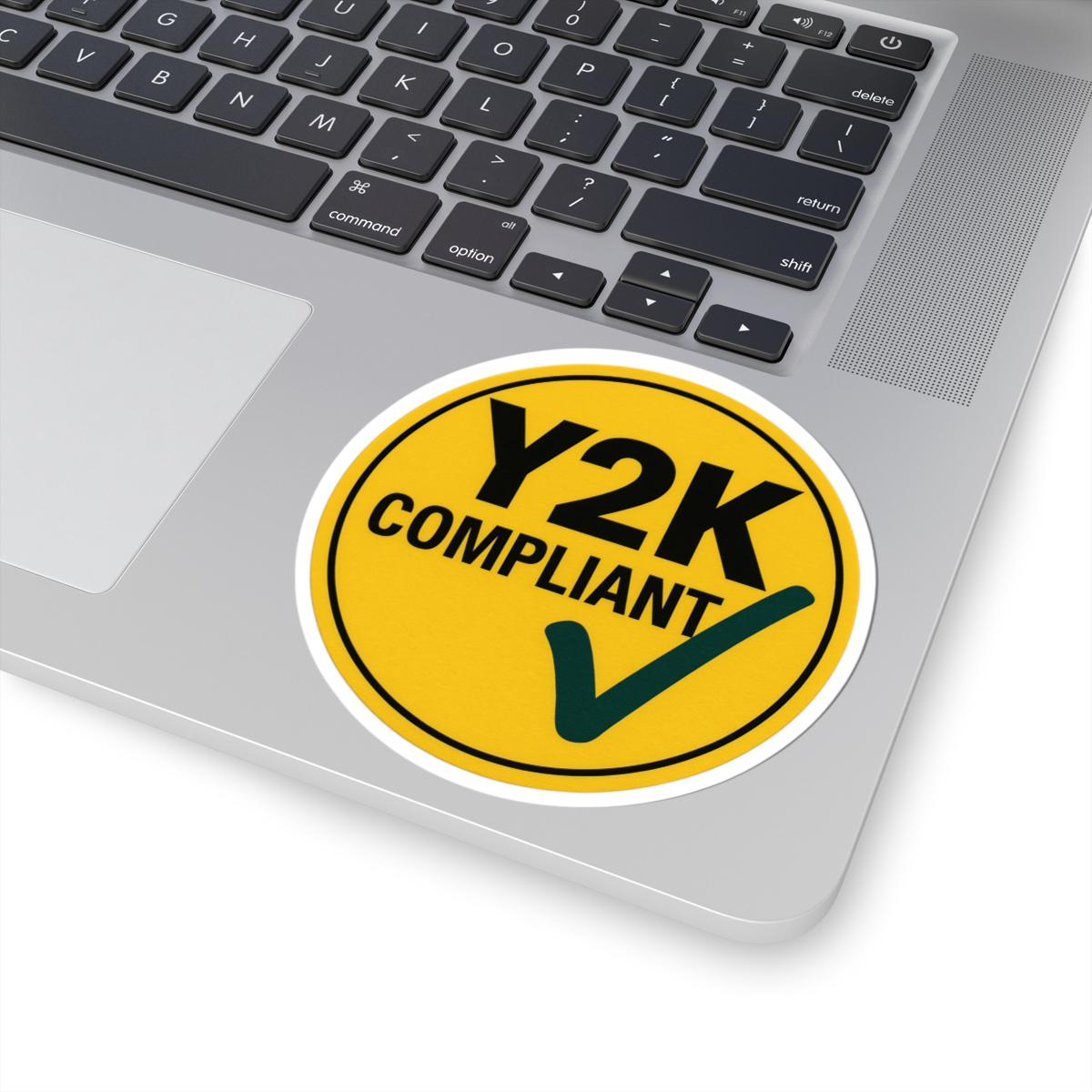 Compliaint Sticker Y2K Compliant Vinyl Sticker, Retro Laptop Decal - Etsy