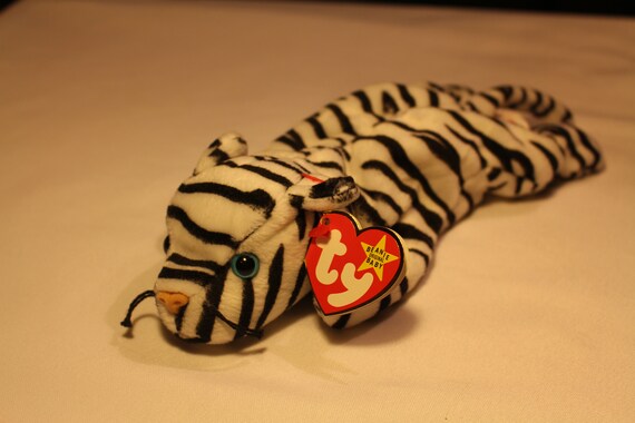 snow leopard beanie baby