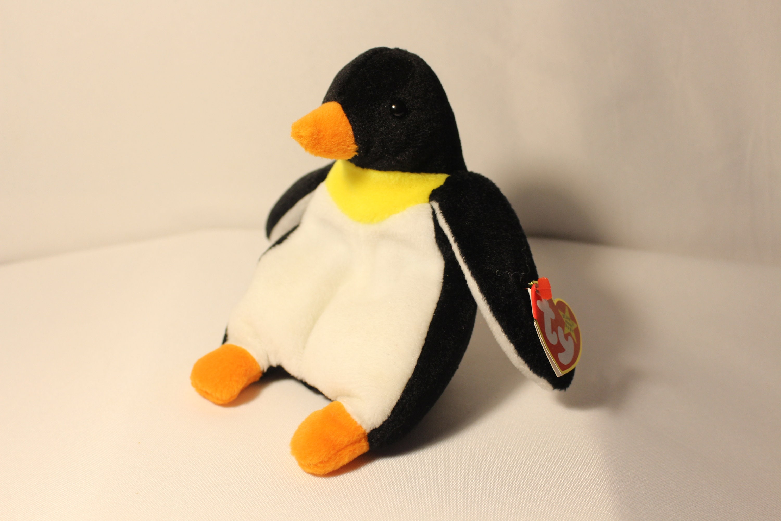 Waddle the Penguin Vintage Ty Beanie Babies 4075 PVC | Etsy