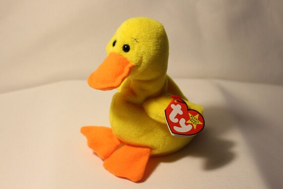ty beanie baby quackers 1993