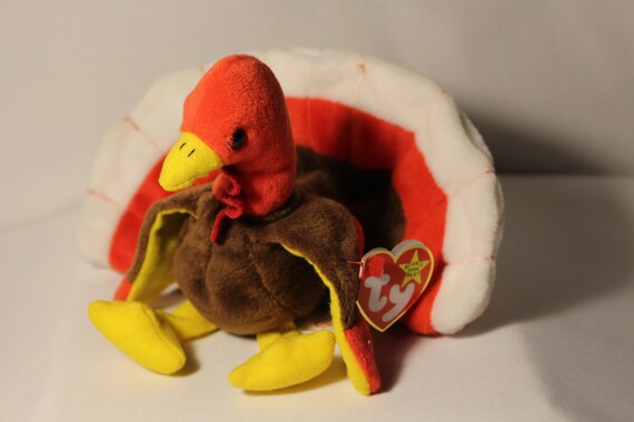 gobbles beanie baby