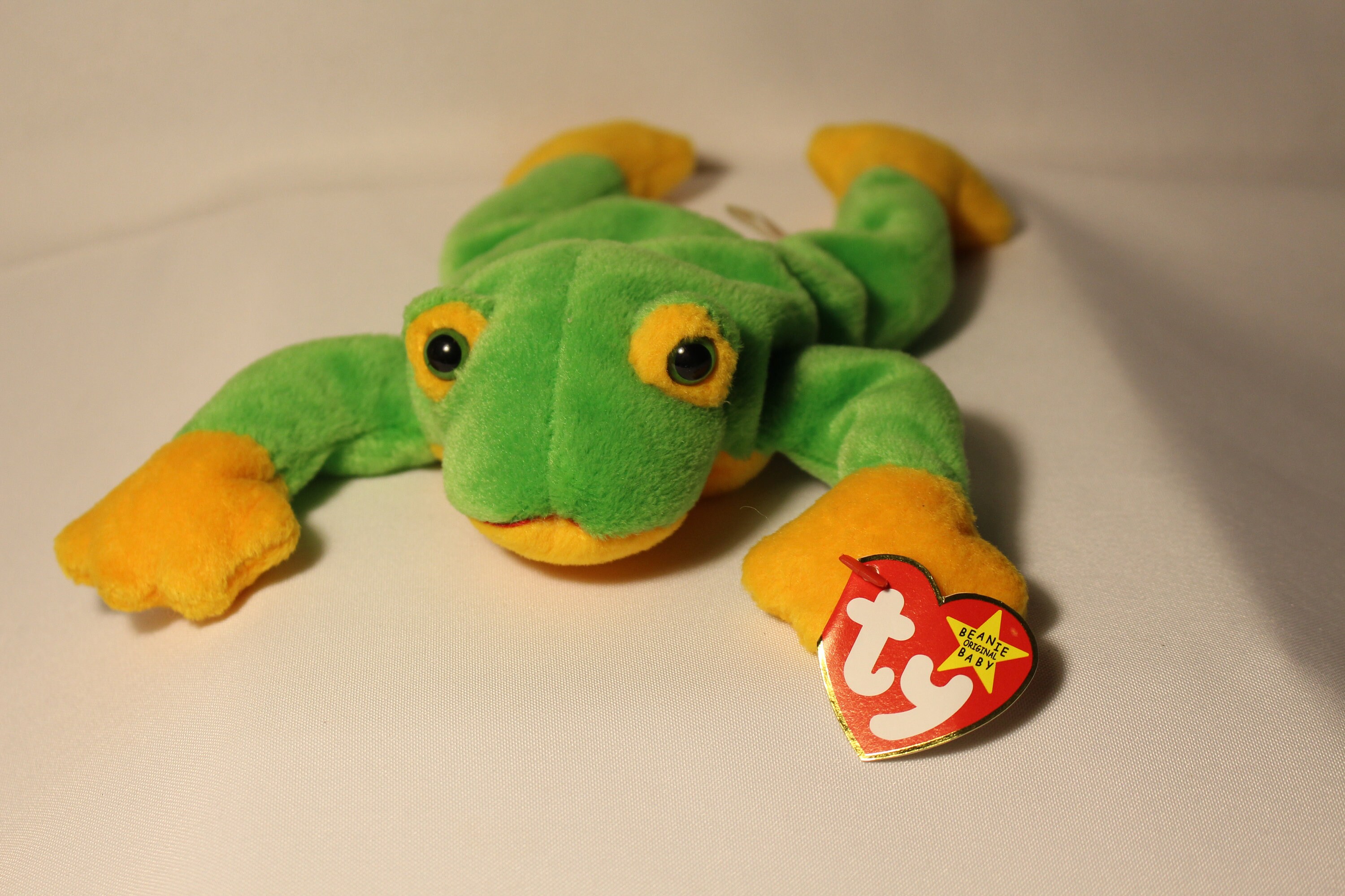 Smoochy the Frog Vintage Ty Beanie Babies PVC Pellets Etsy
