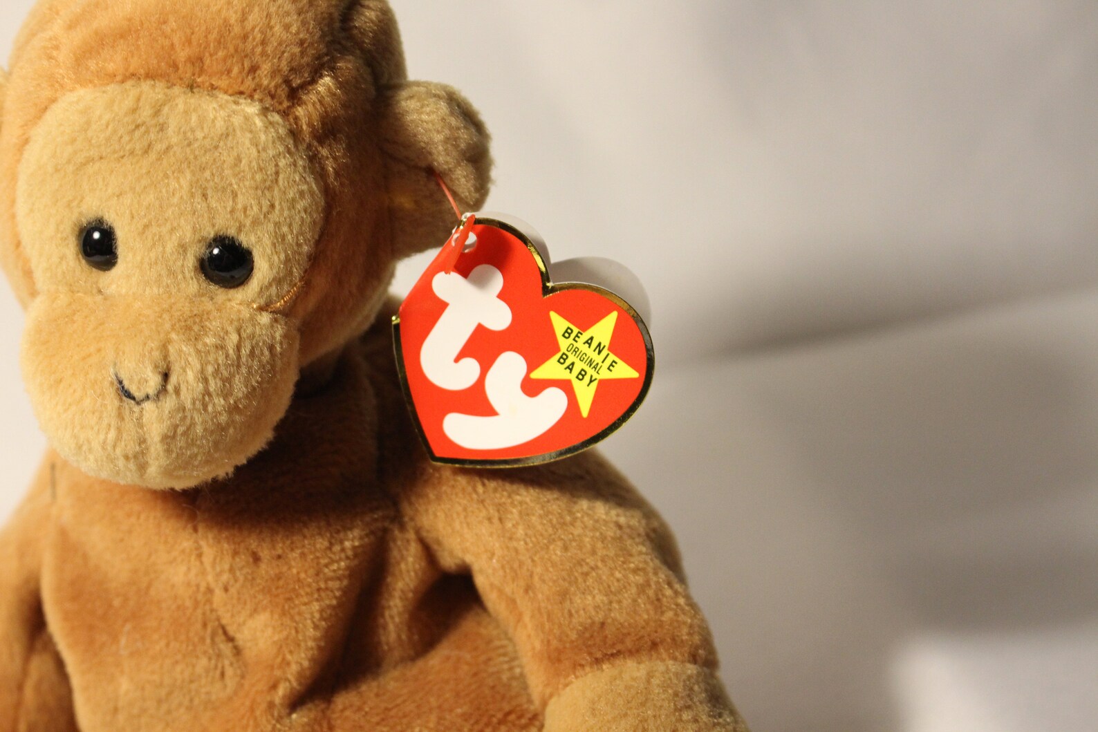 Bongo the Monkey Vintage Ty Beanie Babies 4067 PVC Etsy