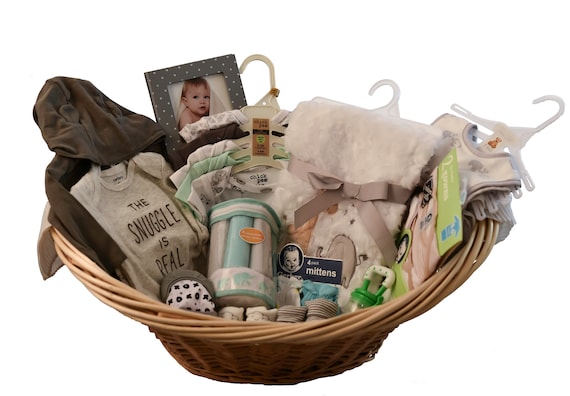 6 month baby gift basket