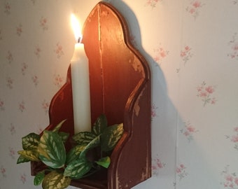 primitive candle holder, colonial candle holder, farmhouse candle holder, victorian , rustic