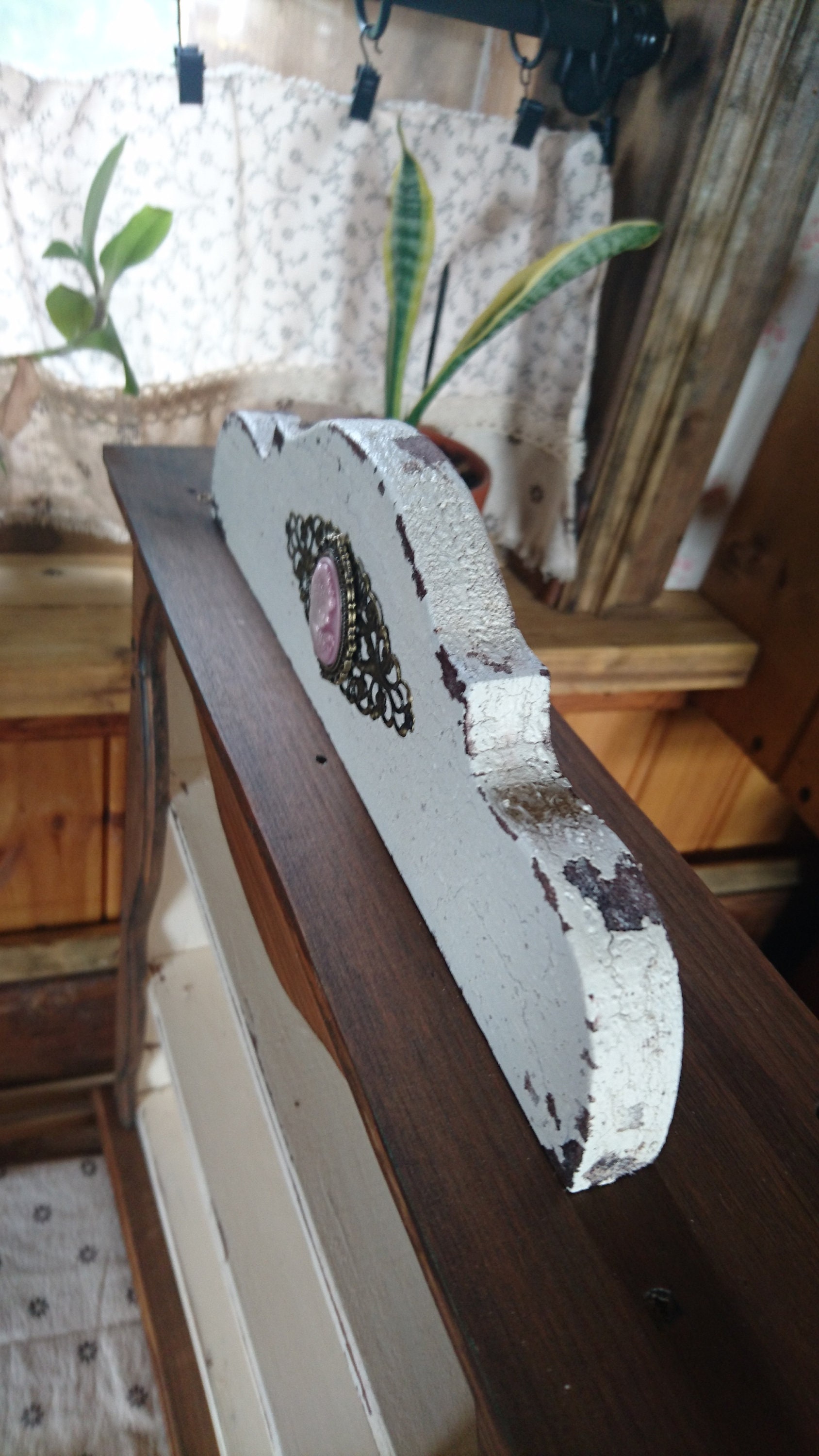 French Country Display Shelf Display Wall Shelf Farmhouse Etsy