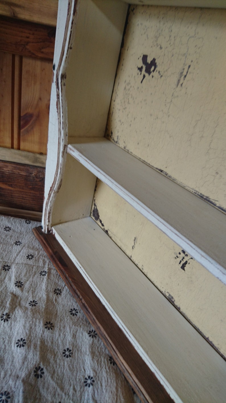 French Country display shelf display wall shelf farmhouse Etsy