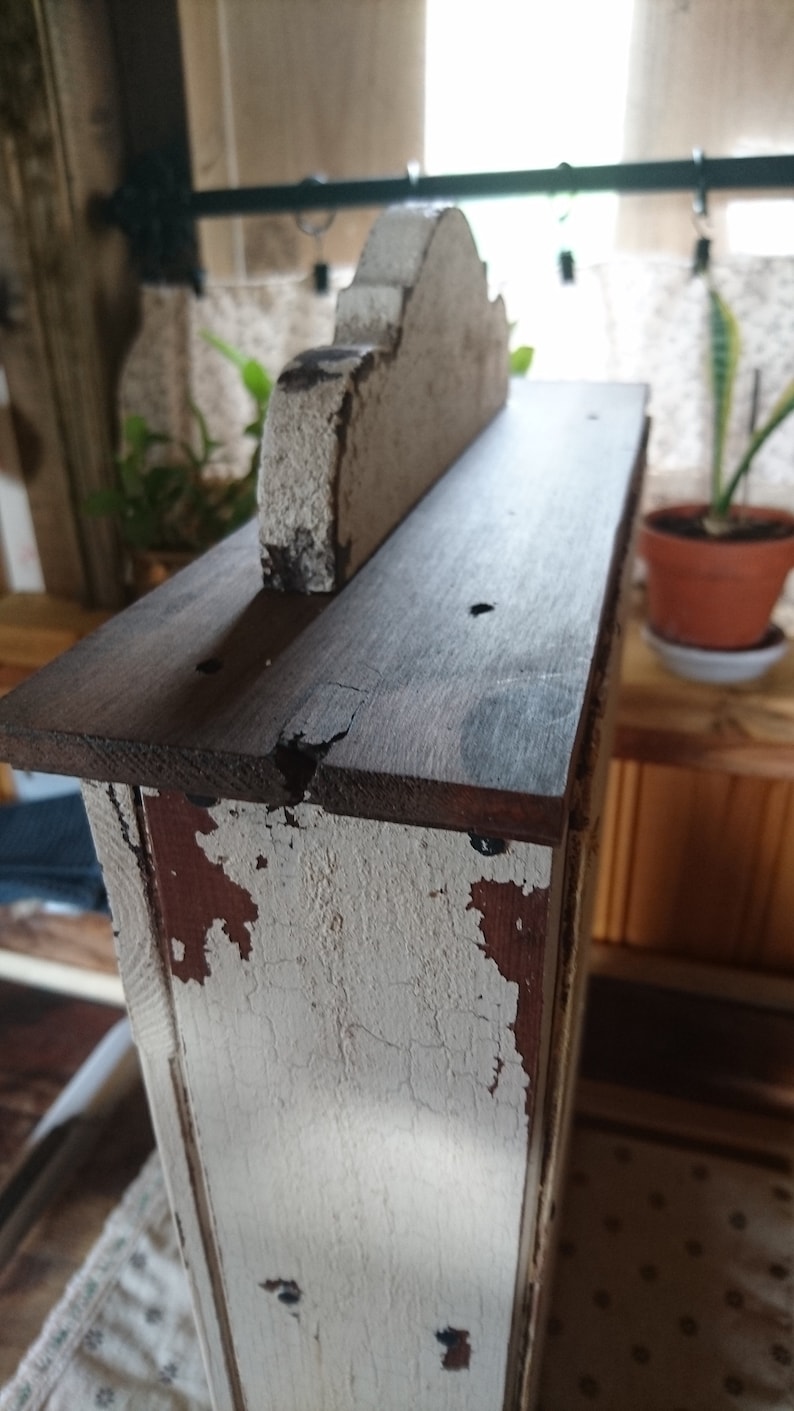 French Country display shelf display wall shelf farmhouse Etsy