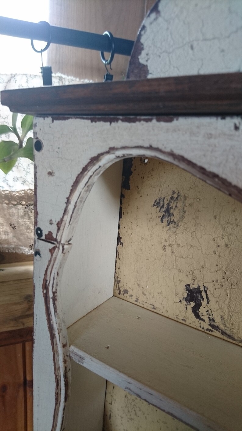 French Country display shelf display wall shelf farmhouse Etsy