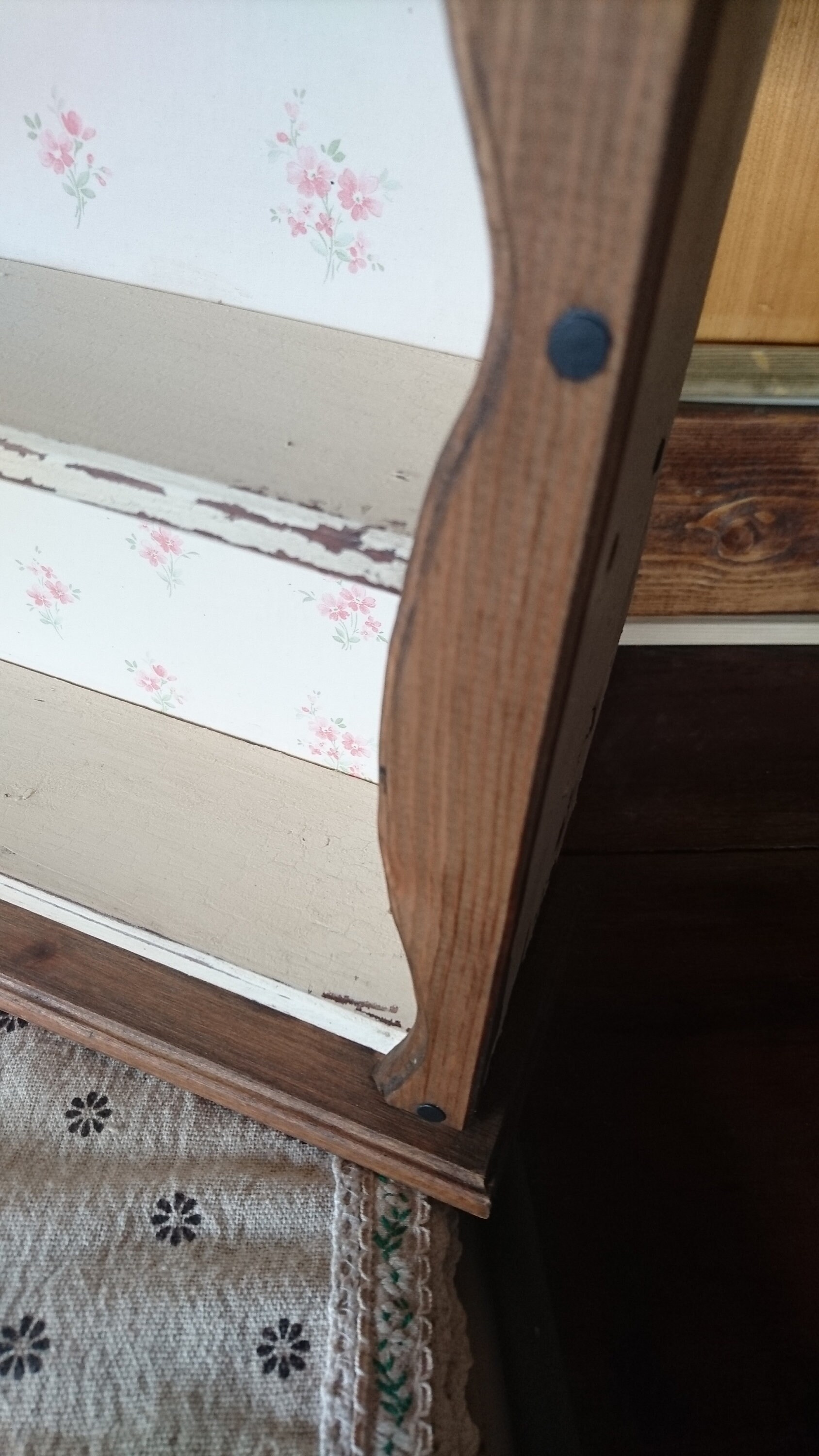 French Country Display Shelf Display Wall Shelf Farmhouse Etsy