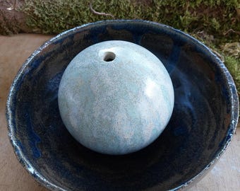 Ceramic Cat Indoor Fountain, Vintage Style