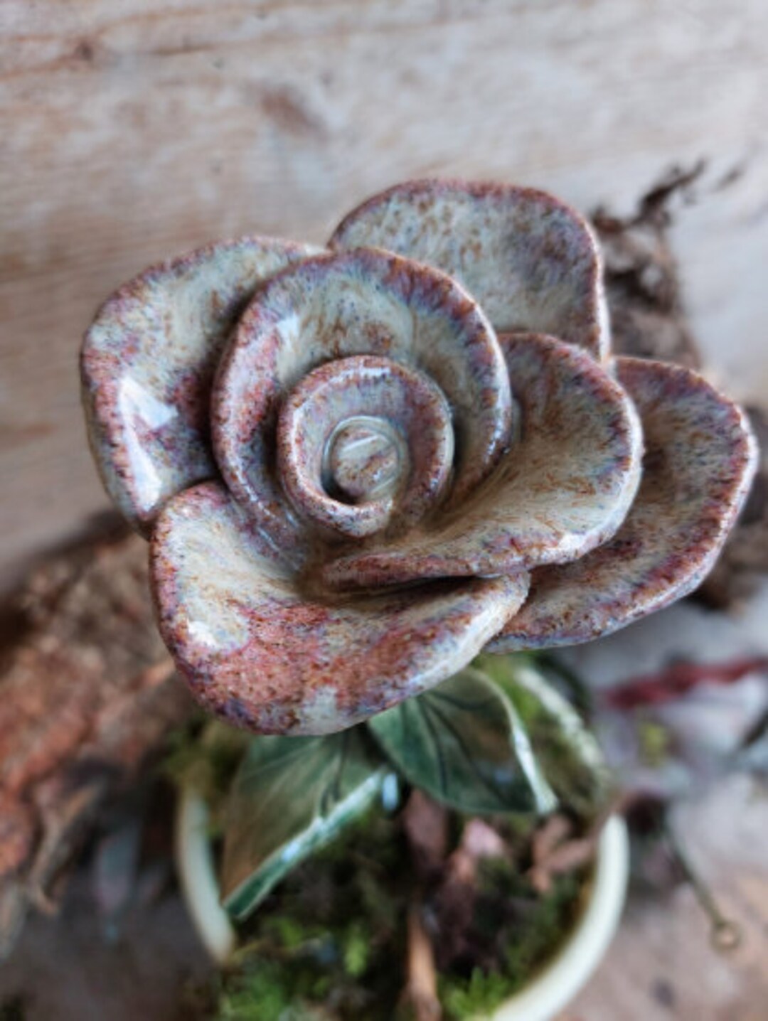 Valentine's Day Ceramic Roses - Etsy