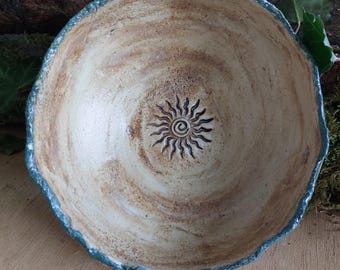 Hand-thrown incense bowls