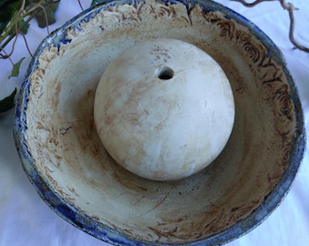 Vintage keramische kattenfontein / binnenfontein