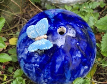 Production of ceramic fountain and decorative spheres