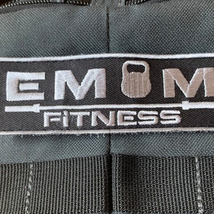 Parche EMOM Fitness® para su portador de placa / chaleco de peso