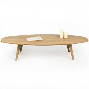 Oval Table, Artisan, Solid, Coffee Table, End Table, Oak Table, Side Table, Table Basse, Kaffeetisch, Mesa de cafe, Table, Couchtisch