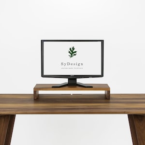 Monitor Stand Walnut