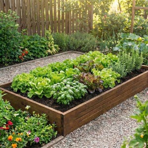 Jardin surélevé, bac à légumes en bois, 180x80, Jardin surélevé, Hochbeetgarten, Verhoogde moestuin
