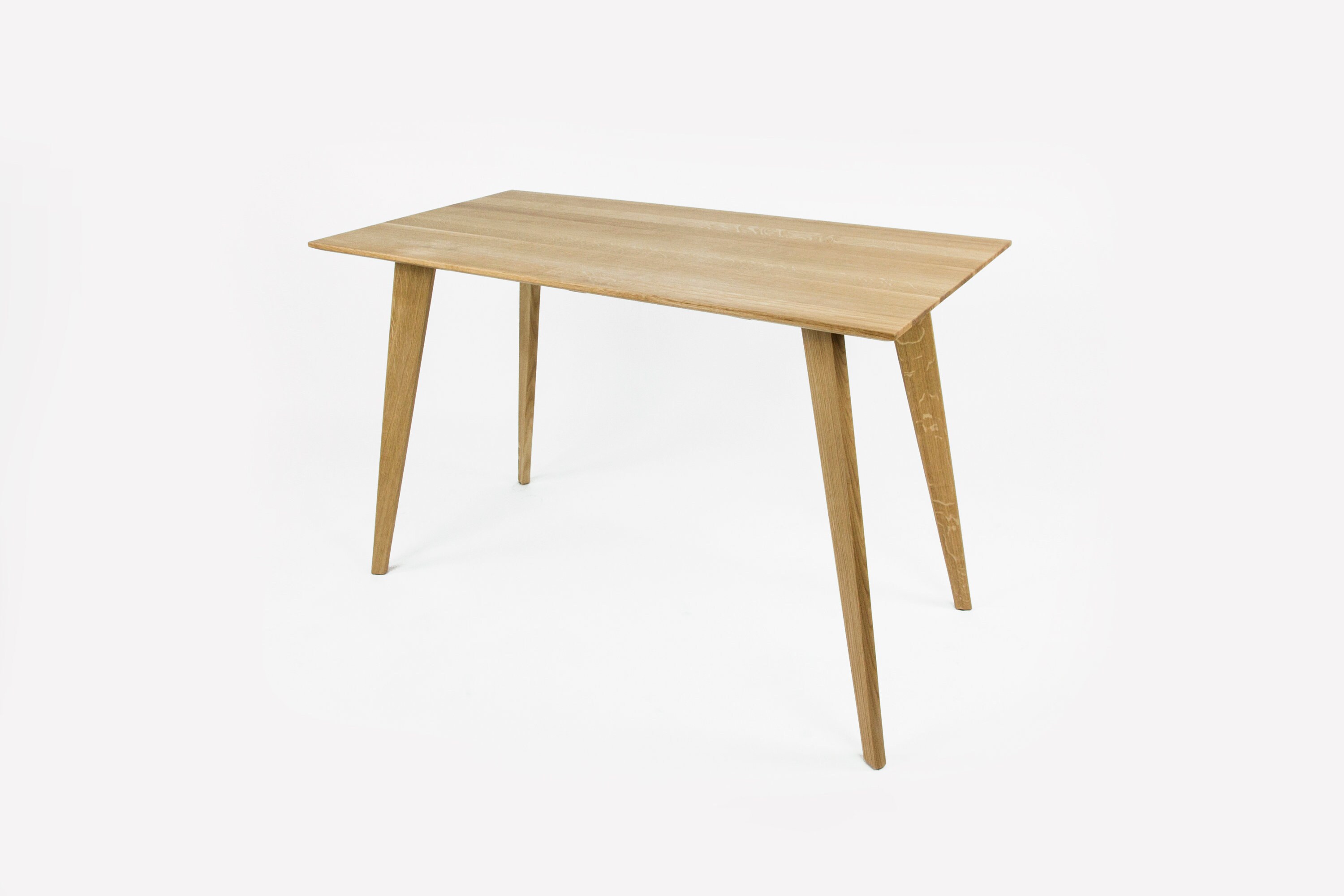 Small Wooden Desk Artisan Solid Oak Wood Desk Computer Desk Etsy