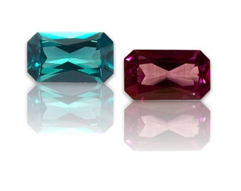 Natural Color Change Garnet 0.55 Carat 6.4x3.8 MM Octagon Shape Faceted Gemstone
