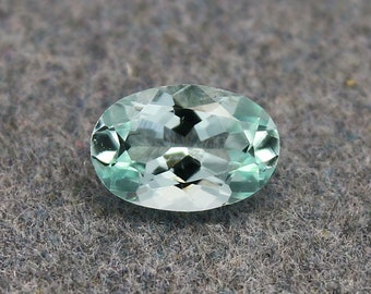 Natural Paraiba Tourmaline 0.40 Carat 6x4 MM Oval Shape Faceted Gemstone