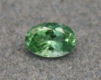 Natural Paraiba Tourmaline 0.42 Carat 6x4 MM Oval Shape Faceted Gemstone