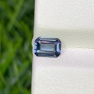 Natural Blue Spinel 0.37 Carat 5.2x3.8 MM Octagon Shape Faceted Gemstone