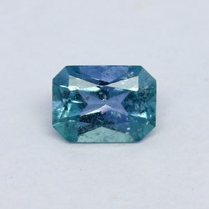 Natural Rare Blue Kornerupine 0.52 Carat 5.7x4.2 MM Octagon Shape Faceted Gemstone
