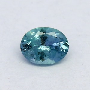 Natural Rare Chrome Kornerupine 0.35 Carat 5.1x3.9 MM Oval Shape Faceted Gemstone