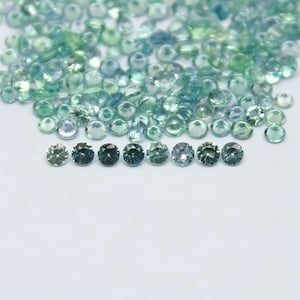 Natural Rare Kornerupine Lot 1.50-1.75 MM Round Shape Faceted Gemstone Lot