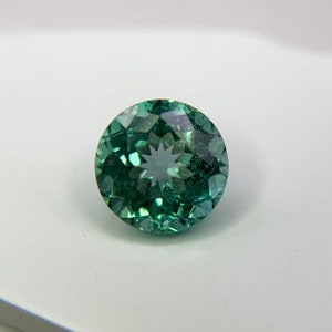 Natural Rare Kornerupine 1.58 Carat 7x7 MM Round Shape Faceted Gemstone