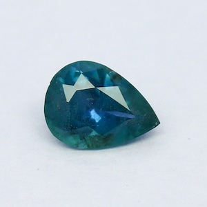 Natural Rare Blue Kornerupine 0.61 Carat 6.8x5 MM Pear Shape Faceted Gemstone
