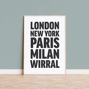 LONDON PARIS WIRRAL