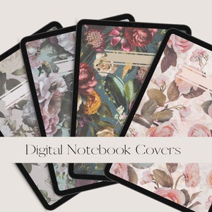 Digital Notebook Covers Goodnotes Notebook Covers Notability Covers Digital Journal Planner Covers