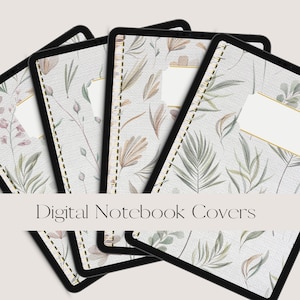 Digital Notebook Covers Goodnotes Notebook Covers Notability Covers Digital Journal Planner Covers
