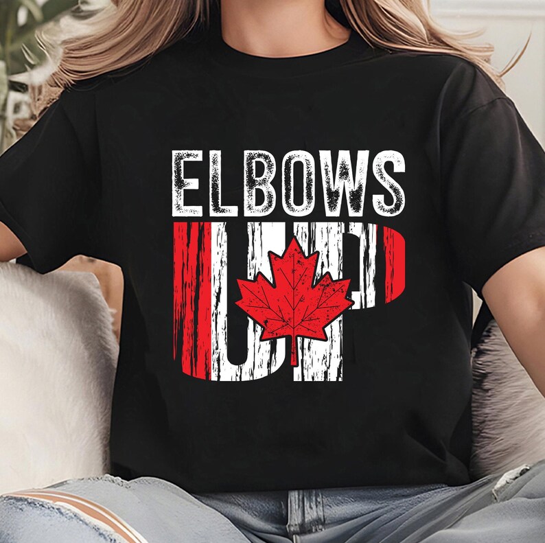 Elbows Up Est 1867 SVG - Canadian Hockey Canadian Pride SVG PNG, Cricut