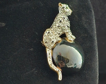 Vintage Butler & Wilson Costume Dragonfly Brooch, Diamanté